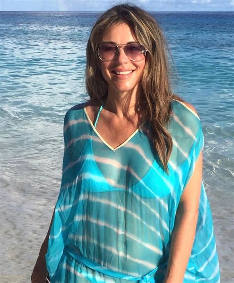 elizabeth hurley sexy pictures|Elizabeth Hurley Poses in ‘Beautiful’ Bikini Photo at。